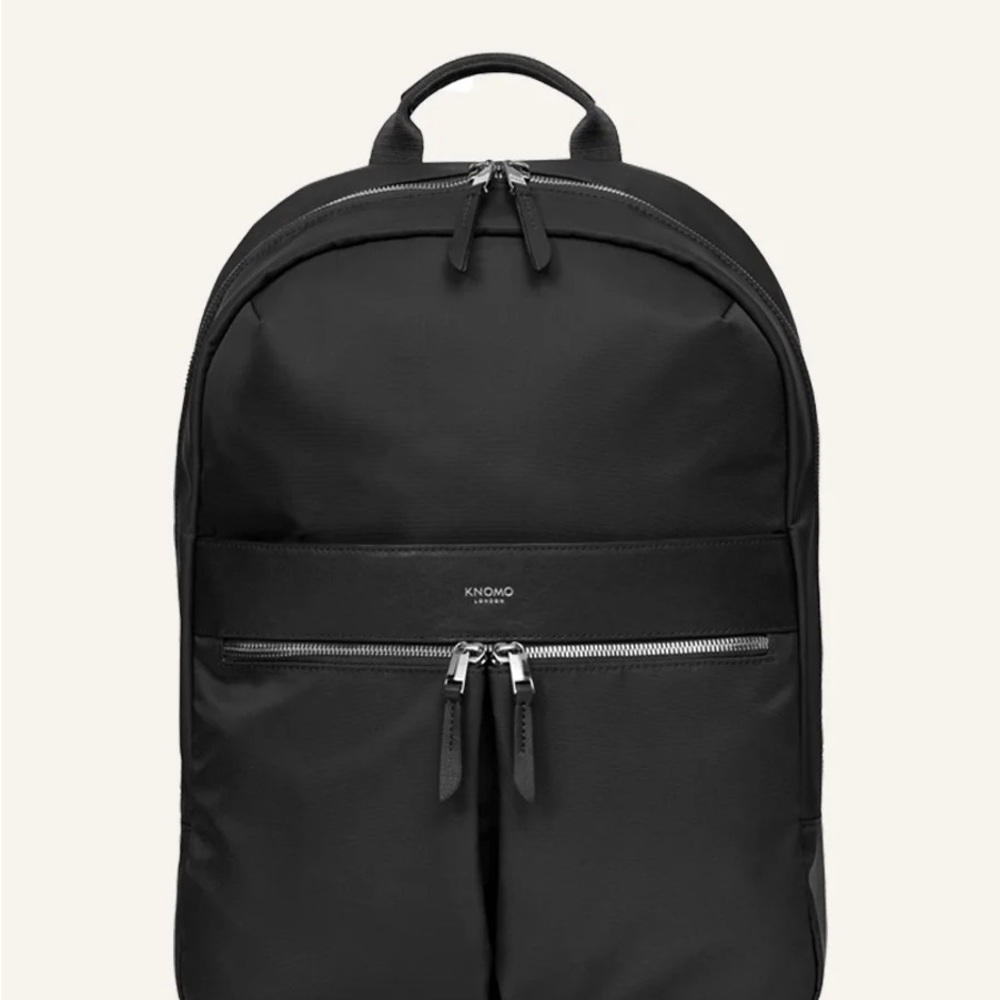 Knomo Black Beauchamp Backpack 14